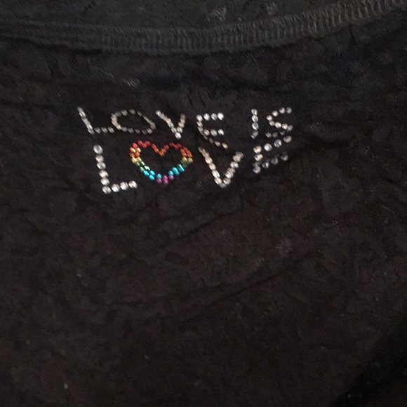 Hanky Panky 3x camisole with rhinestone LOVE lace - Picture 3 of 6